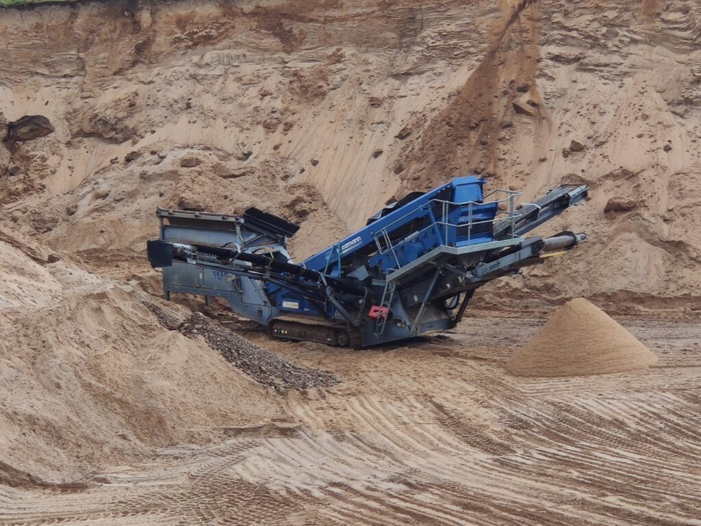 Screen plant in Antofagasta