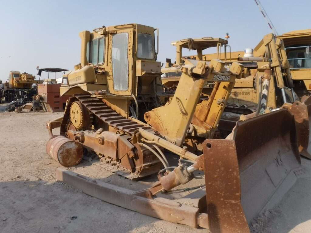 Big machine after leasing period in bad condition